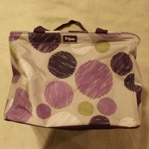 EUC Square Utility Tote - Sketchy Dot Pattern